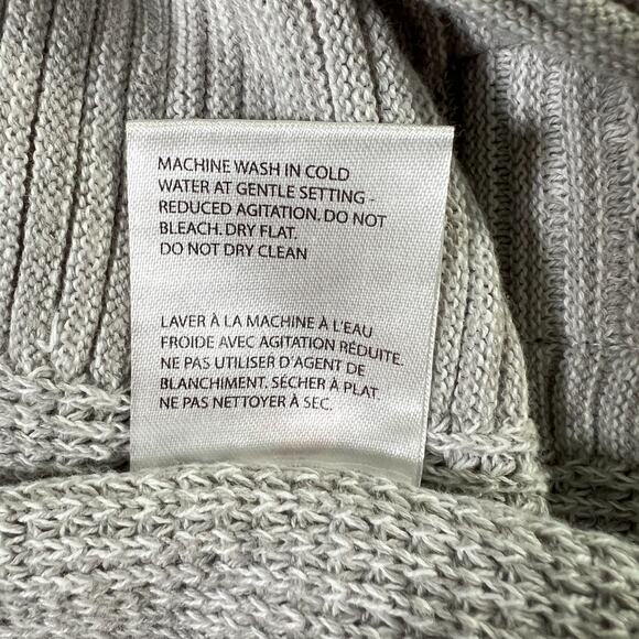 Projek Raw Mens Quarter Zip Mixed Media Sweater Gray Size Medium‎ Tech Urban - Picture 7 of 7